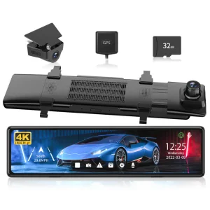 T27 4K+2.5K Touchscreen Smart Parking Assist Dash Cam