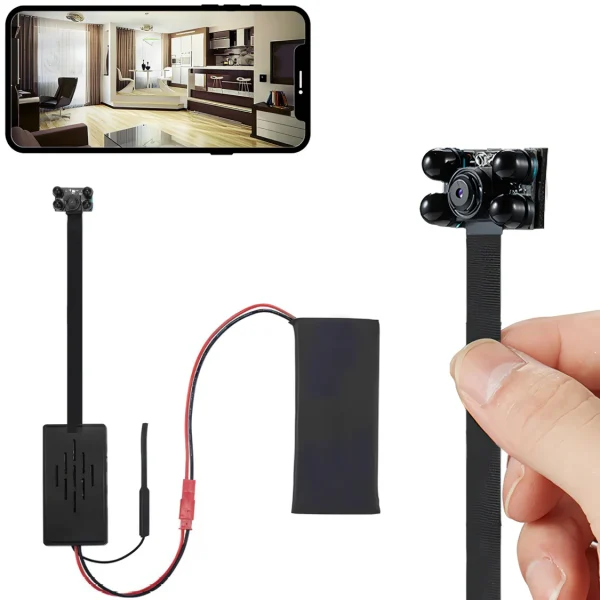 DIY Hidden Motion Detection Night Vision Spy Camera 4K UHD